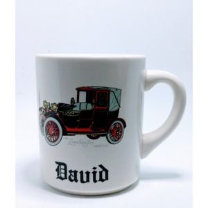 Vintage Mr. Mugs England David Lanchester Landaulette 1908
